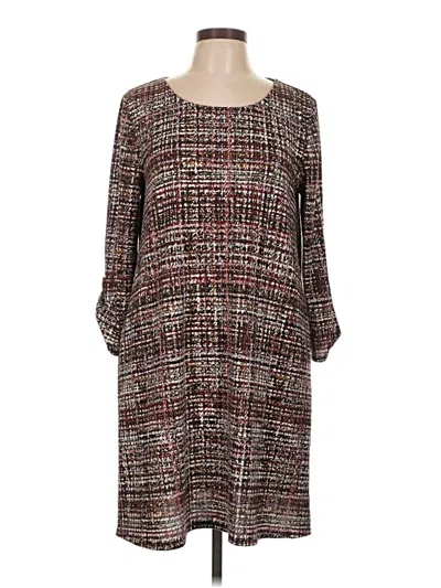 Pre-owned Apt. 9 Casual Dress In Brown