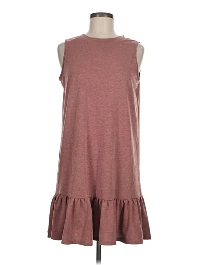 Pre-owned Apt. 9 Casual Dress In Brown