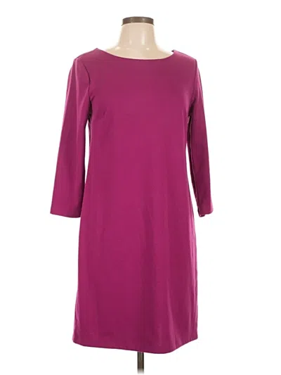 Pre-owned Apt. 9 Casual Dress In Burgundy