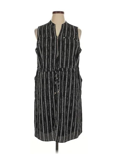 Pre-owned Apt. 9 Casual Dress In Gray