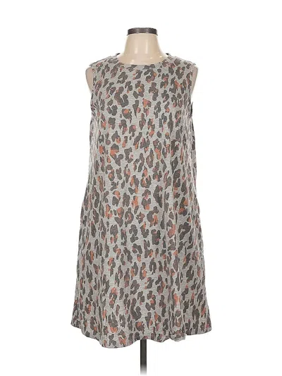 Pre-owned Apt. 9 Casual Dress In Gray