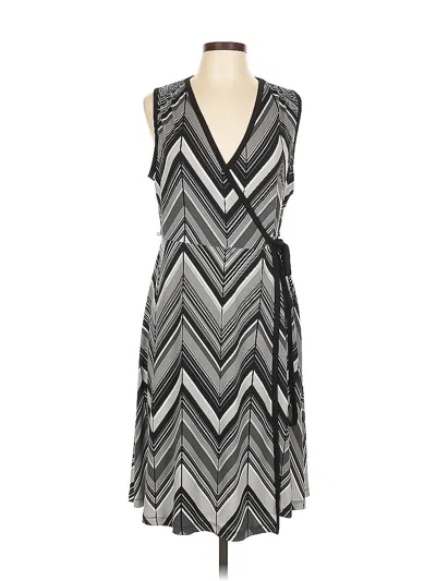 Pre-owned Apt. 9 Casual Dress In Gray