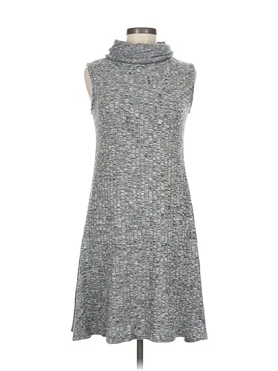 Pre-owned Apt. 9 Casual Dress In Gray