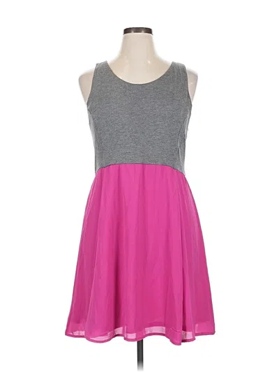 Pre-owned Apt. 9 Casual Dress In Gray