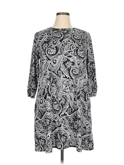 Pre-owned Apt. 9 Casual Dress In Gray