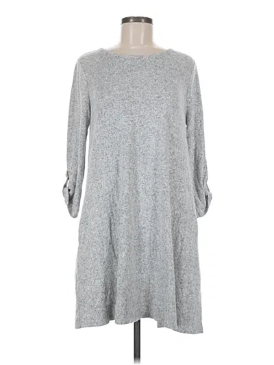 Pre-owned Apt. 9 Casual Dress In Gray