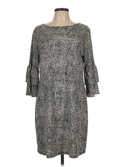 Pre-owned Apt. 9 Casual Dress In Gray