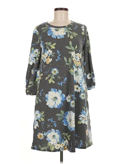 Pre-owned Apt. 9 Casual Dress In Gray