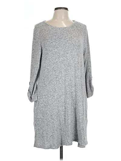 Pre-owned Apt. 9 Casual Dress In Gray
