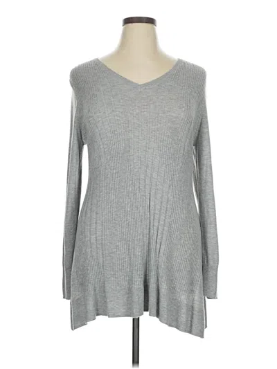 Pre-owned Apt. 9 Casual Dress In Gray