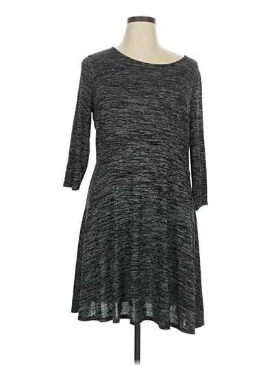 Pre-owned Apt. 9 Casual Dress In Gray