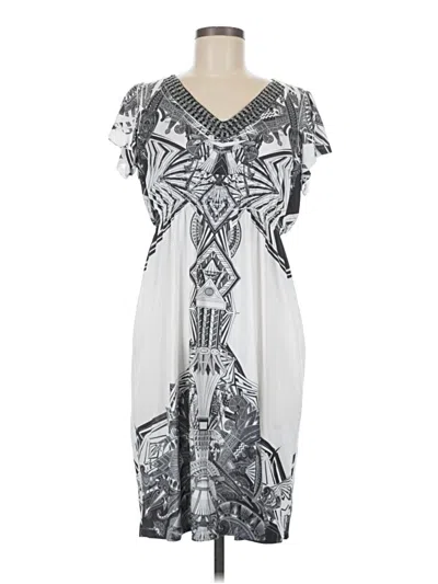 Pre-owned Apt. 9 Casual Dress In Gray