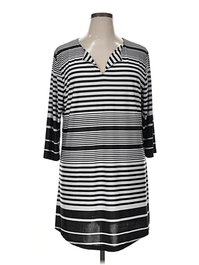 Pre-owned Apt. 9 Casual Dress In Gray
