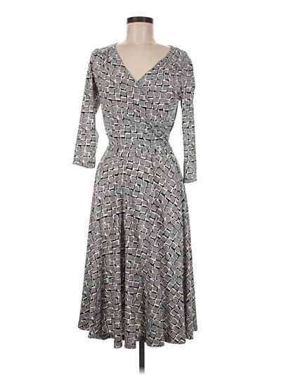 Pre-owned Apt. 9 Casual Dress In Gray