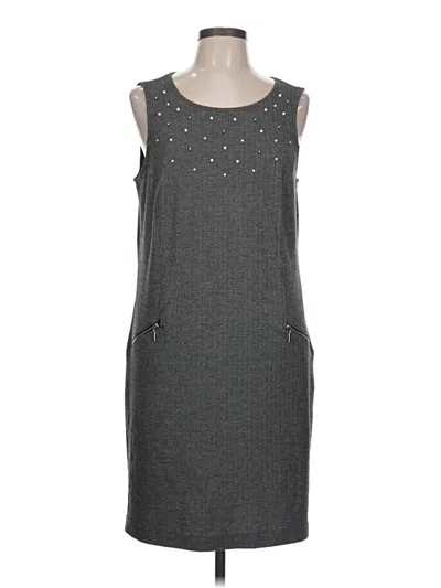 Pre-owned Apt. 9 Casual Dress In Gray