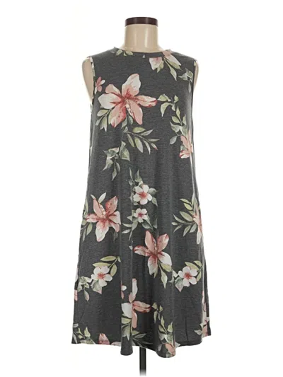 Pre-owned Apt. 9 Casual Dress In Gray