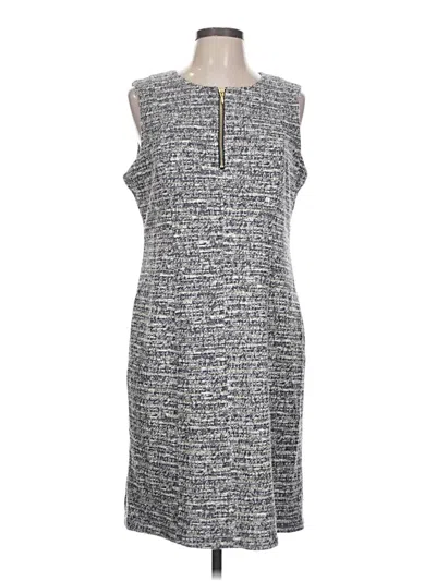 Pre-owned Apt. 9 Casual Dress In Gray