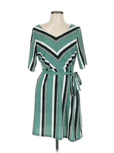 Pre-owned Apt. 9 Casual Dress In Green