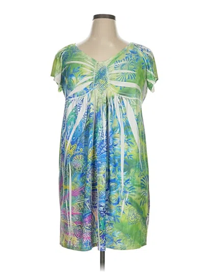 Pre-owned Apt. 9 Casual Dress In Green