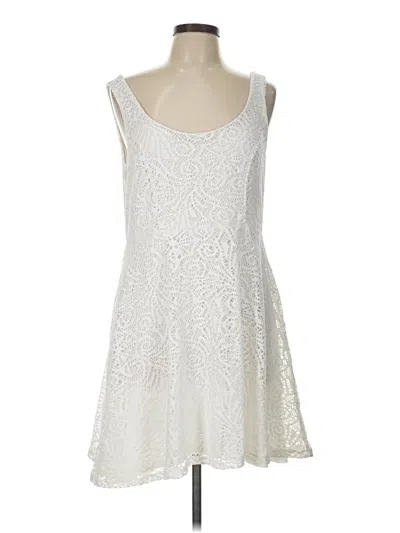 Pre-owned Apt. 9 Casual Dress In Ivory