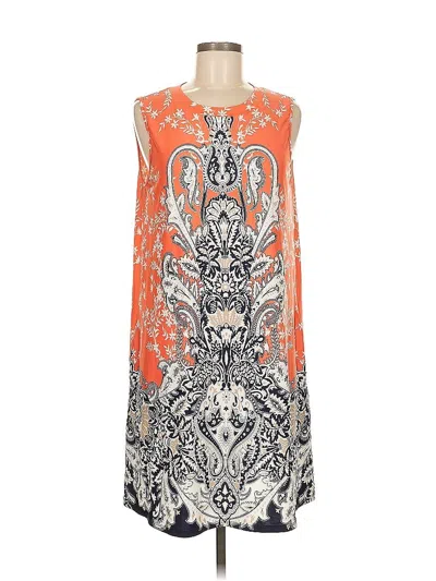 Pre-owned Apt. 9 Casual Dress In Orange