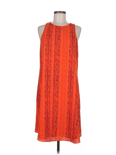 Pre-owned Apt. 9 Casual Dress In Orange