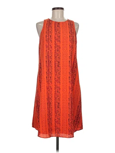 Pre-owned Apt. 9 Casual Dress In Orange