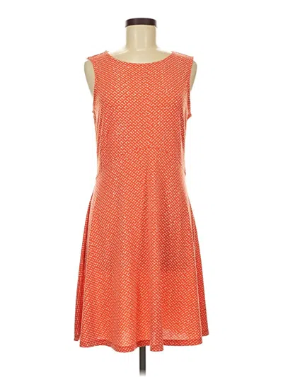 Pre-owned Apt. 9 Casual Dress In Orange