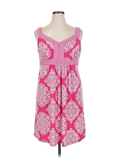 Pre-owned Apt. 9 Casual Dress In Pink