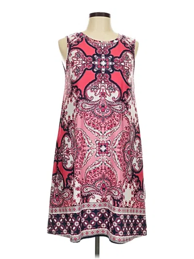 Pre-owned Apt. 9 Casual Dress In Pink