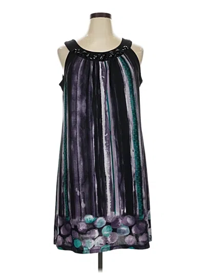 Pre-owned Apt. 9 Casual Dress In Purple