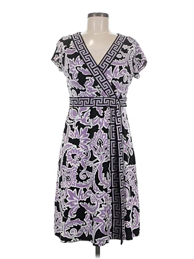 Pre-owned Apt. 9 Casual Dress In Purple