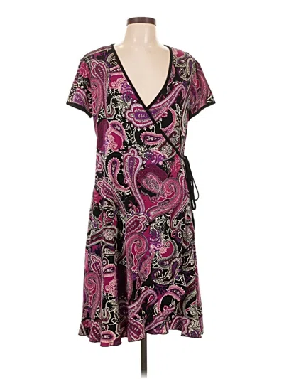 Pre-owned Apt. 9 Casual Dress In Purple
