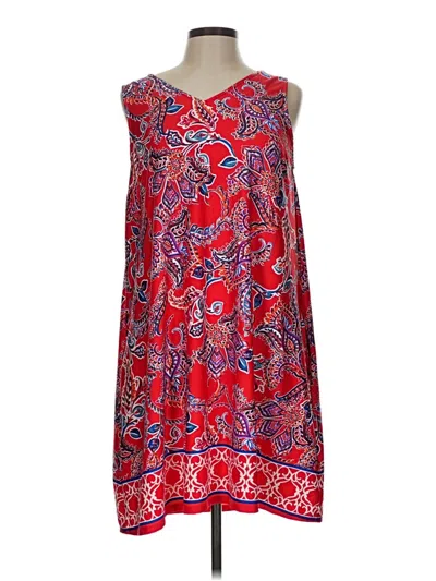 Pre-owned Apt. 9 Casual Dress In Red
