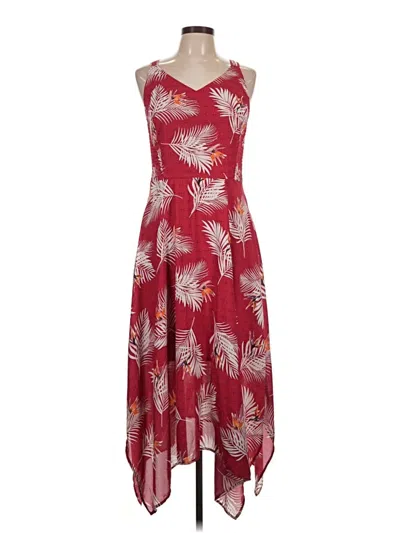 Pre-owned Apt. 9 Casual Dress In Red