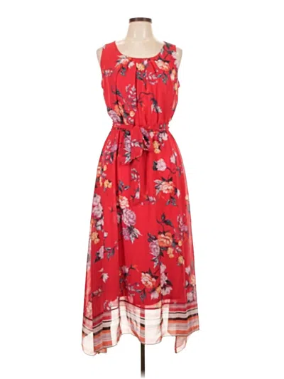 Pre-owned Apt. 9 Casual Dress In Red