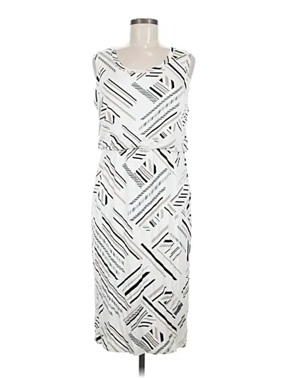 Pre-owned Apt. 9 Casual Dress In Silver
