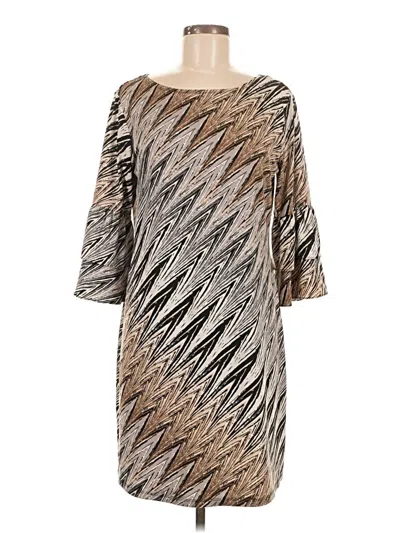Pre-owned Apt. 9 Casual Dress In Silver