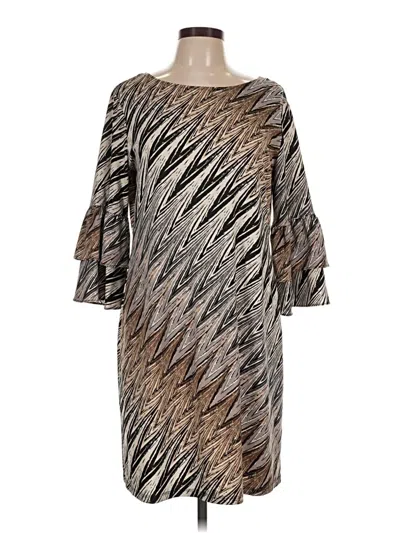 Pre-owned Apt. 9 Casual Dress In Silver