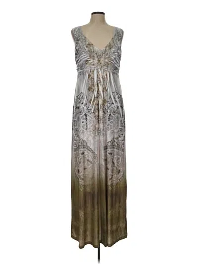 Pre-owned Apt. 9 Casual Dress In Silver