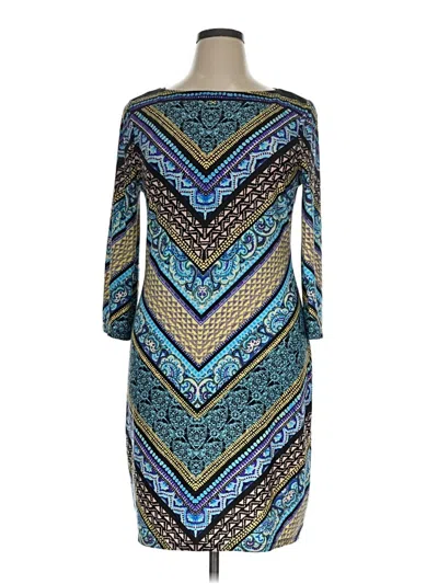 Pre-owned Apt. 9 Casual Dress In Teal