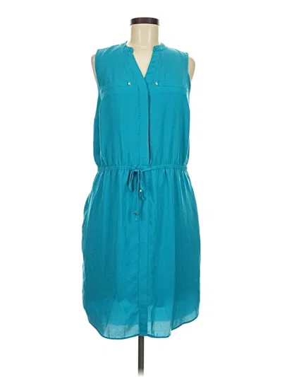 Pre-owned Apt. 9 Casual Dress In Teal