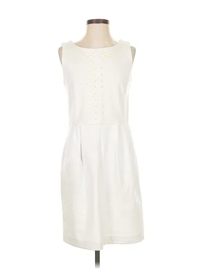 Pre-owned Apt. 9 Casual Dress In White