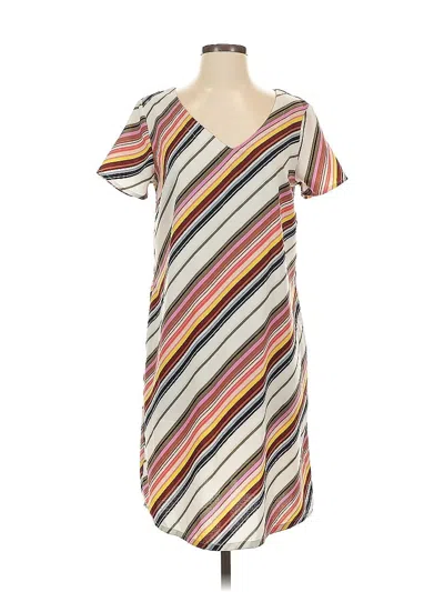 Pre-owned Apt. 9 Casual Dress In White