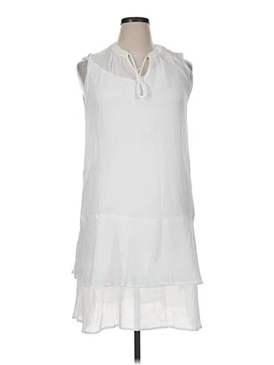 Pre-owned Apt. 9 Casual Dress In White