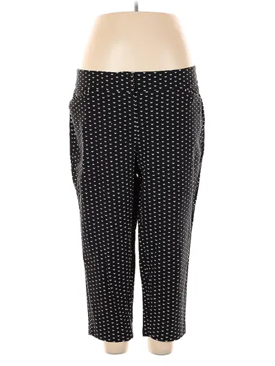 Pre-owned Apt. 9 Casual Pants In Black