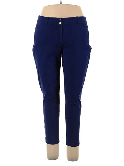 Pre-owned Apt. 9 Casual Pants In Blue