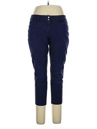 Pre-owned Apt. 9 Casual Pants In Blue