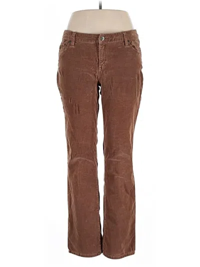 Pre-owned Apt. 9 Casual Pants In Brown