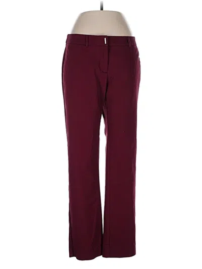 Pre-owned Apt. 9 Casual Pants In Burgundy